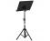 On Stage Orchestral Sheet Music Stand with Solid Bookplate