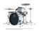 Dixon Spark Special Edition 420 4-Pce Drum Kit Cement Grey