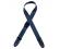 Colonial Leather Herring Bone Seat Belt Webbing Guitar Strap