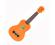 Kealoha UK40 Soprano Ukulele Orange with Bag