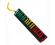 Hohner Airboard 37 Key Melodica Rasta Design