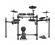 NU-X DM210 8 Piece Electronic Drum Kit with Mesh Heads