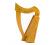 Baby Harp 8 String Beechwood