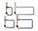 F-Hole Clamps (Set Of 4)