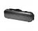 HQ Polycarbonate Oblong Violin Case Black/Silver