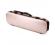 HQ Polycarbonate Oblong Violin Case Rose Gold