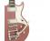 Aria 212-MK2 Bowery Semi-Hollow Electric Guitar Cadillac Pink