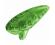 Maxtone Plastic Ocarina in Transparent Green