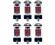 JJ Electronic 6550 Power Tube Matched Sixtet