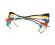 Leem Patch Leads 1' Pack of 6 Right Angle Plugs