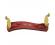 Kun Collapsible Violin Shoulder Rest 1/4 - 1/16 Red