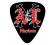 AXL Mayhem Logo Guitar Pick Black