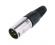 Leem 3 Pin Male XLR Connector Nickel