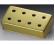 Schaller Pickup Cover - 8 Hole Humbucker 140 Gold