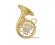 Wisemann French Horn DFH-CF450 - Lacquered Single Model