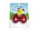 Egg Shakers Metallic Wine Red