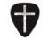 Unlimited Series Guitar Pick - Pearl Christian Cross