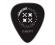Celluloid Pro Guitar Picks - Standard Shape Black - 25 Refill