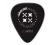 Celluloid Pro Guitar Picks - Standard Shape Black - 25 Refill