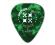 Vintage Celluloid Pro Guitar Picks - Green - 25 Refill