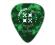 Vintage Celluloid Pro Guitar Picks - Green - 25 Refill