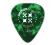Vintage Celluloid Pro Guitar Picks - Green - 25 Refill