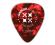 Vintage Celluloid Pro Guitar Picks - Red - 25 Refill