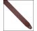 Custom Printed Basic 2.5" Leather Guitar Strap - 25