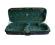 Double Violin Case Wood Shell Green Interior