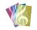Document Sleeves Blue 20 Pack