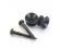 Guitar End Pin Black