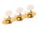 Schaller GrandTune Classical Hauser Satin Gold White Galalith Buttons