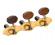 Schaller GrandTune Classical Hauser Satin Gold/Snakewood Buttons