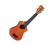 Eddy Finn Beachcomber Soprano Ukulele Tangerine