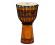 Toca Origins Series Rope Tuned Wood Djembe Tribal Mask