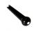Bridge Pin Black with White Dot