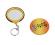 Key Ring with Mirror - Sunburst with Music