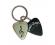 Grover Allman Guitar Pick Pendant Keyring - Treble Clef