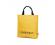 Music Carry Bag Tall Yellow with Notes