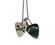 Grover Allman Guitar Pick Necklace - Skull and Crossbones