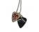 Grover Allman Guitar Pick Necklace - Flame