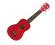 Soprano Ukulele Red