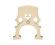 Aubert A Mirecourt Cello Bridge #18L Deluxe Untreated 90mm