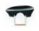 Chin Rest Violin Flesch New Model Ebony 1/2 Size