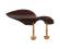 Wolf Chin Rest Violin Guarneri Rosewood