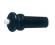 Violin End Pin Hill Ebony with White Pin