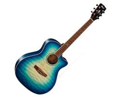 Cort GA-QF Grand Regal Acoustic Guitar