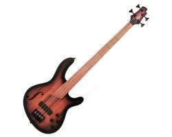 Cort Artisan B4FL MHPZ Artisan Fretless Bass Guitar