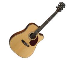 Cort MR710F-NS Dreadnought Cutaway Acoustic Guitar with Pickup/Bag