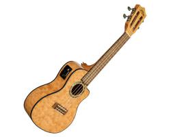 Lanikai Quilted Maple Concert Ukulele with Pickup Natural